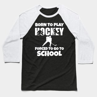 Born to play Hockey Christmas 2023 Baseball T-Shirt